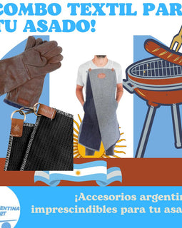 Combo Textil para tu asado