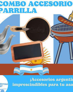 Combo Asado argentino accesorios