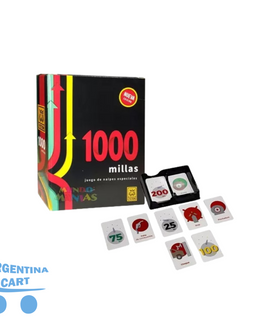 Mil Millas 1000 Juego De Cartas Especiales