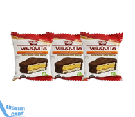 (Pack x 3) Alfajor VAUQUITA de Arroz Mousse Dulce de Leche 28g. xu