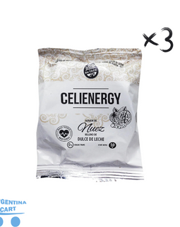 Alfajor de Nuez CELIENERGY sin Tacc - Relleno de Dulce de Leche