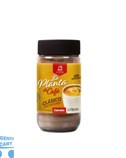 Cafe Instantaneo Cabrales La Planta De Cafe Frasco 170gr