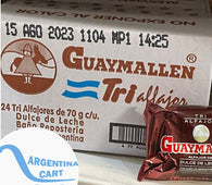 Alfajor Guaymallen TRI alfajor -Caja 24 Unidades