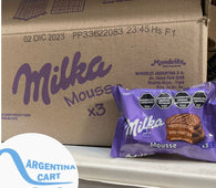 Alfajor Milka Triple - Chocolate con Dulce de Leche - Caja 30 Unid.