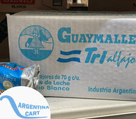 Alfajor Guaymallen - TRI alfajor - Caja 24 Unid.