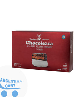 Alfajor Chocolezza Premium Fruta - Caja x 6 unid.