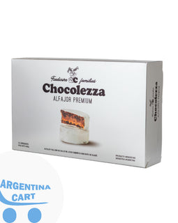 Alfajor Chocolezza Premium PLATA GLASE - Caja x 6 unid.