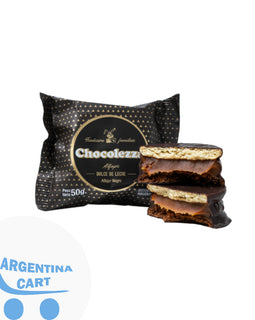 Alfajor Chocolezza Premium ORO - Caja x 6 unid - Negro /Blanco mix sabores.