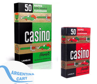 Cartas Españolas Casino 50 Naipes Barajas Truco- 1 caja