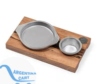 Tabla de Guayubira con provoletera de Aluminio