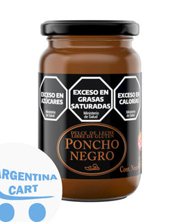 Dulce de Leche PONCHO NEGRO 450 gr - SIN TACC