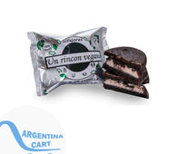 Alfajor UN RINCON VEGANO black Vainilla x 80gr- Caja 24 unid.