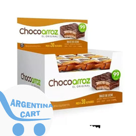 Alfajor CHOCO ARROZ - Baja Caloria SIN TACC - Caja x 30 unid -22 gr