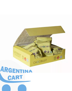 Alfajor CHOCOLEIT dietético chocolate blanco- Caja  X 12 Unid . SIN TACC.