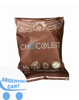 Alfajor CHOCOLEIT dietético chocolate negro- x 6 unid- SIN TACC.