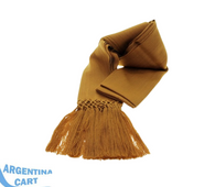 Chal de alpaca con flecos