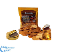 Moneda dolar chocolate Bonafide x 500gs aprox.115 unid