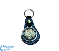 Llavero Cuero Argentino - Diseño Tango