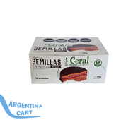 Alfajor CERAL con semillas vegano x 16 unid. apto Vegano