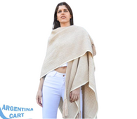 Poncho Margarita - Lana de merino