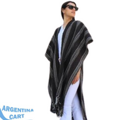 Artesania Regional - Poncho abierto Ombu - Lana de Oveja -