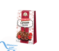 Cerezas al Rhum con Chocolate 100gr - Georgalos