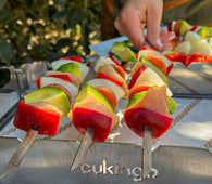 Brochetera Carnes Vegetales Cukingo