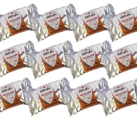 Alfajor Entre Dos Premium - Caja 12  Alfajores de hojaldre de chocolate rellenos con dulce de leche y cubiertos con Chocolate Blanco