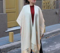 Artesanias Regionales - Poncho Girasol - Lana de merino -