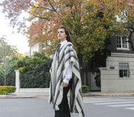 Artesania Regional - Poncho Muguet - Lana de oveja y llama