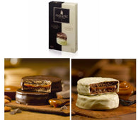 Cachafaz - Alfajor Mixto de Chocolate Negro y Blanco (Caja x 12)
