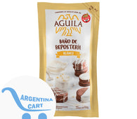 Aguila Baño De Reposteria Chocolate Blanco (150 gr). White Chocolate Coating.