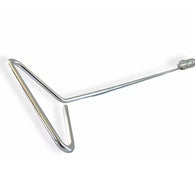 Atizador Parrillero Cromado Largo de 65cm.