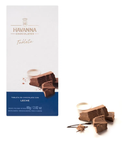 Havanna - Tableta de Chocolate con Leche (80g)