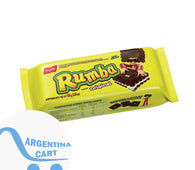 Rumba Galletitas Dulces de Chocolate Rellenas Cookies with Chocolate and Coconut Cream Original Flavor, 112 g / 3.9 oz (pack of 3)