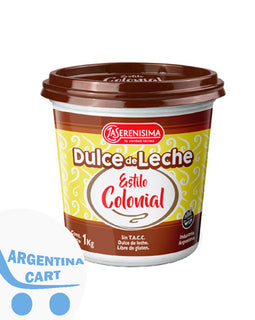 La Serenísima Colonial Dulce de Leche Tradicional 1 kg