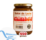 Chimbote Dulce de Leche argentino (Milk Caramel Dessert Spread) 450 gr. Gluten-Free (sin TACC).