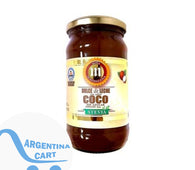 Doña Magdalena Dulce de Leche con Coco Endulzado con Stevia  Artesanal, 400 gr