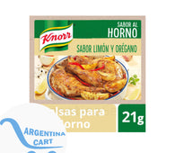 Knorr Bolsa para Horno Sabor Limón y Orégano 21 g / 0.74 oz