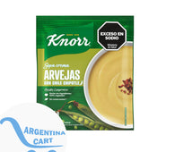 Knorr Sopa Crema de Arvejas con Chile Chipotle (sobre 64 gr).