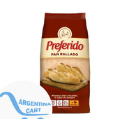 Pan Rallado Preferido for Milanesas & Rebozados, 1 kg / 2.2 lb bag - Marron
