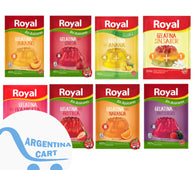 Royal Gelatina Caja de 8 sabores