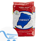 Taragüi Yerba Mate Clásica Con Palo 1 kg - Roja