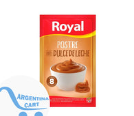 Royal Postre Dulce De Leche Ready to Make Dessert, 8 servings per pack, 75 g / 2.64 oz