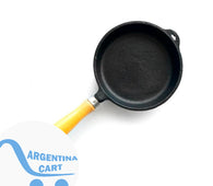 Provoletera en Hierro Enlosado c/ Mango de Madera 16cm. de Diametro