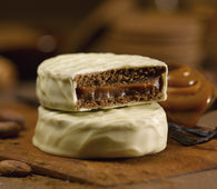 Cachafaz - Alfajor de Chocolate Blanco (Caja x 12)
