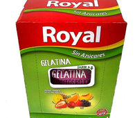 Royal (Caja de 8) Gelatina Frutos Rojos Jell-O, 25 g / 0.88 oz